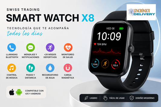Swiss Trading Smart Watch X8