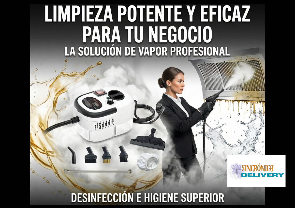 LIMPIADOR A VAPOR DE ALTA TEMPERATURA